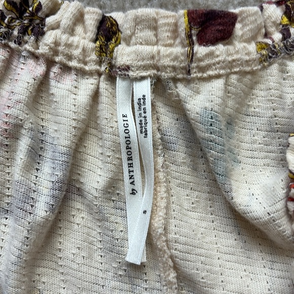 Anthropologie Floral Romper Long Sleeve Size S - Picture 8 of 8